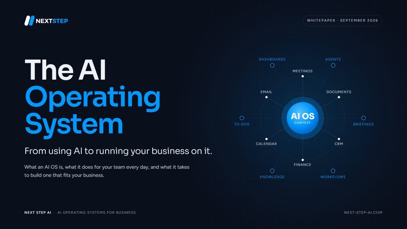 Cover of the whitepaper The AI Operating System